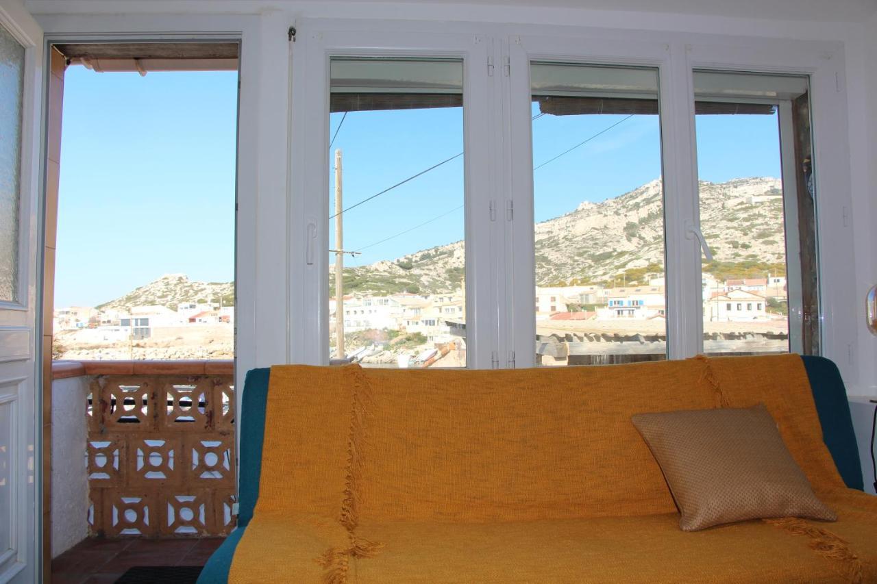 Charmant Cabanon Aux Goudes A Marseille Avec Vue Mer ภายนอก รูปภาพ